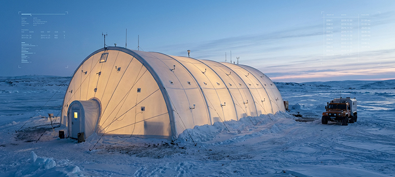 Smart Fabric Buildings: How IoT Devices Enhance Durability and Safety in Arctic Environments