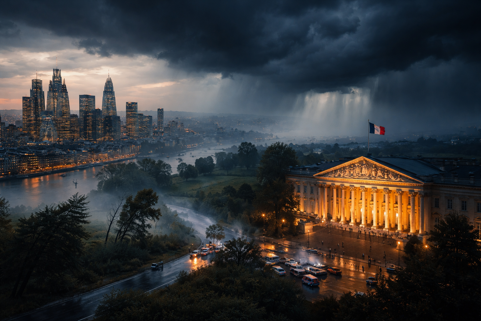 London shares rise on mining M&A, Storm Goretti disrupts Europe, France faces Mercosur vote, Meloni urges G8 dialogue rethink.