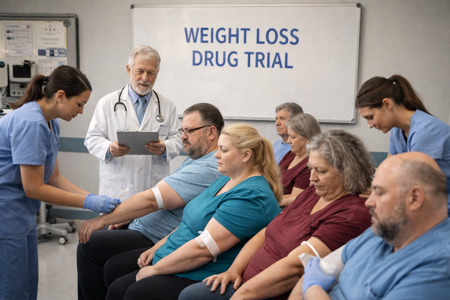 Weight loss drug trials