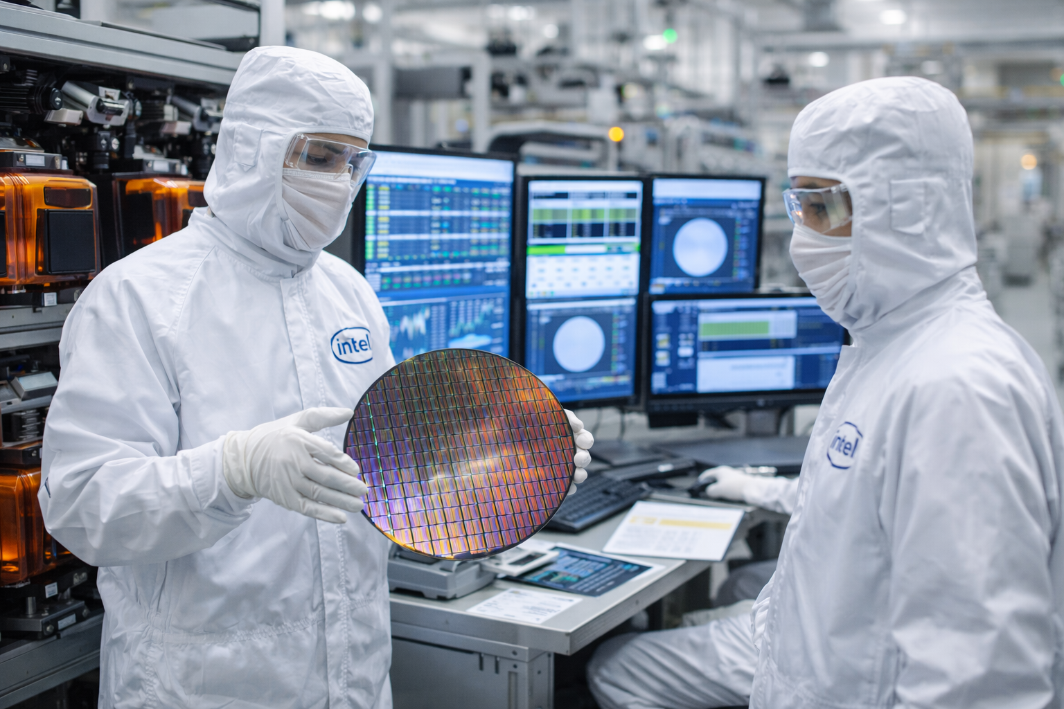 Intel stock jumps as Panther Lake chips debut on 18A, signaling manufacturing progress and renewed AI-driven optimism.