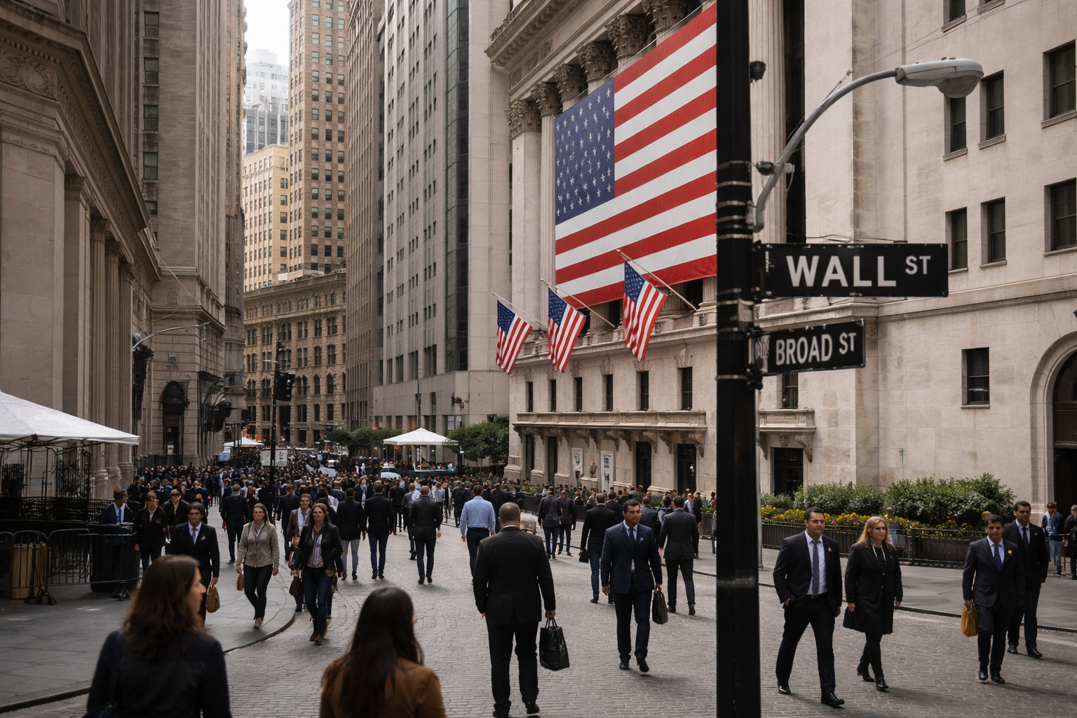 US stocks opened higher Friday as easing Treasury yields, AI optimism, and hopes for progress in US-Iran peace talks lifted investor sentiment ahead of the Memorial Day weekend.