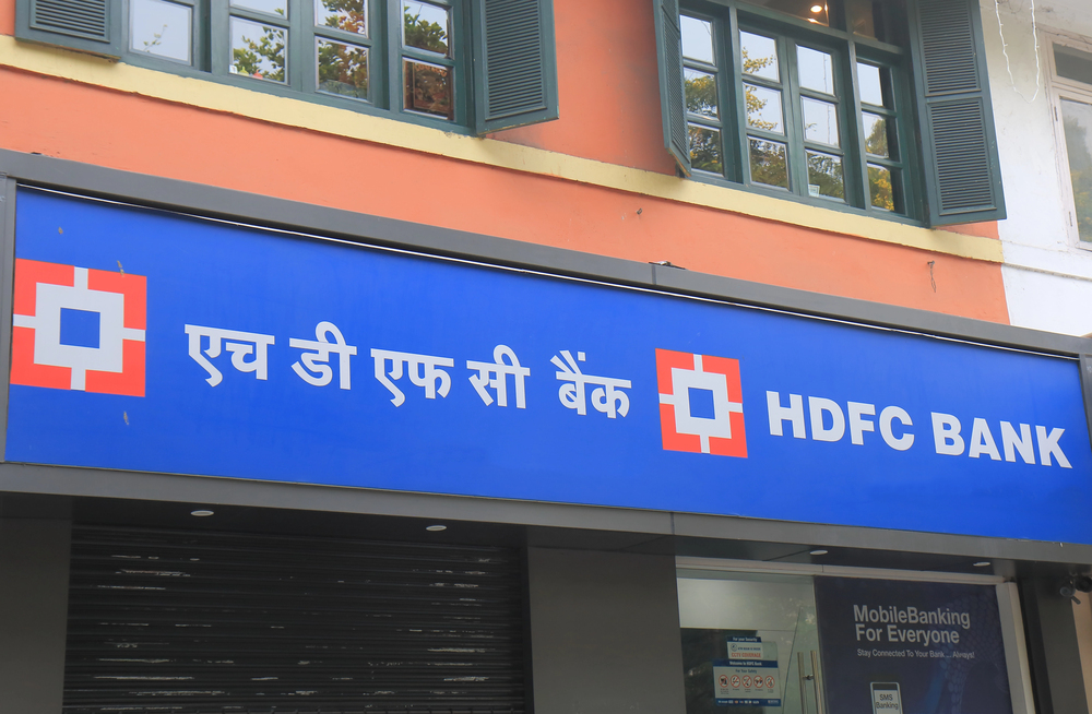 HDFC Bank shares fell after a report alleged payments to a Maharashtra state unit to win deposits, raising governance concerns at the lender.
