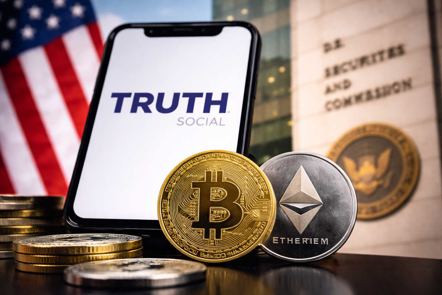 Truth Social withdraws its Crypto ETFs filing