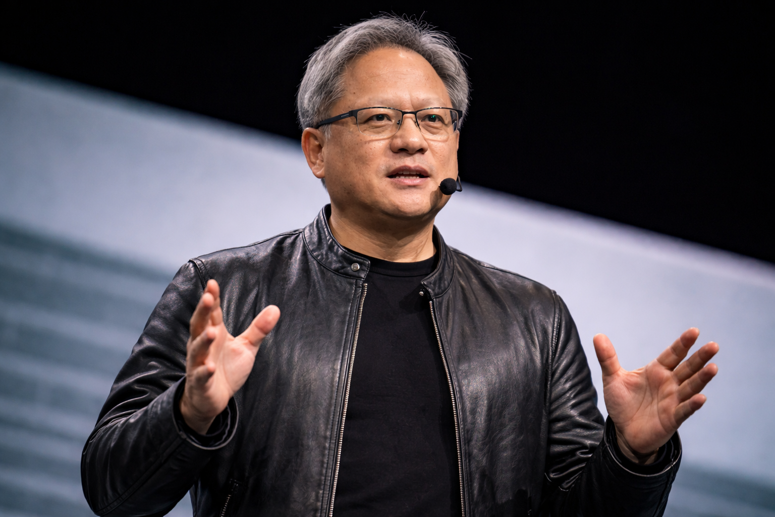 Nvidia stock remains near record highs as CEO Jensen Huang urges better US-China ties