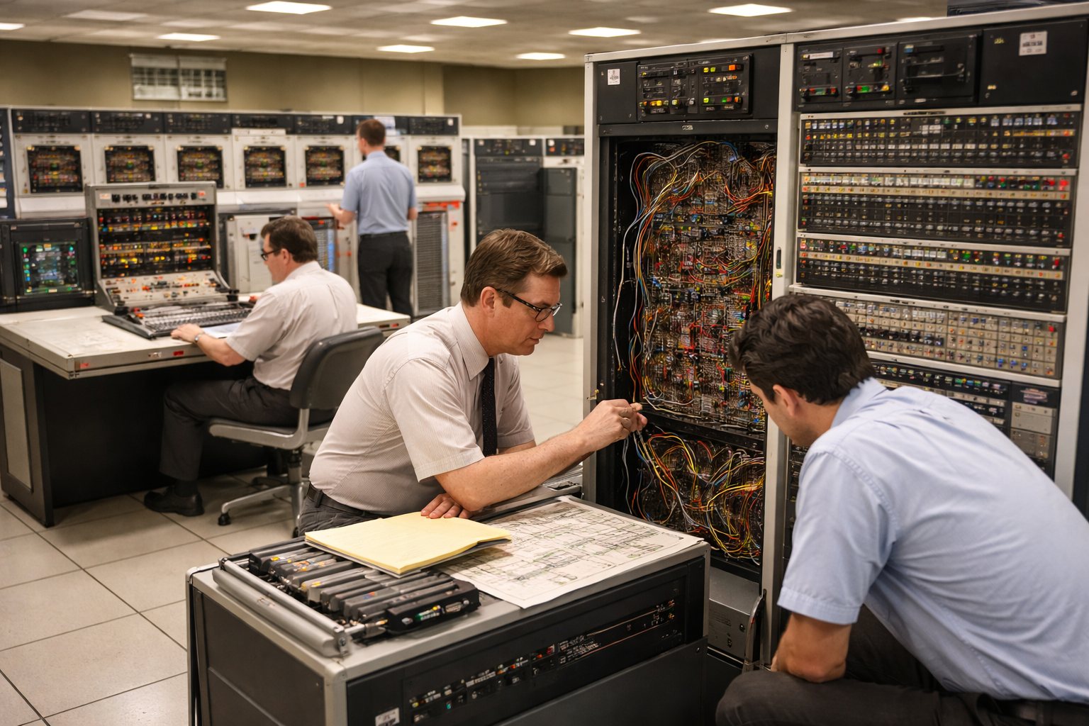 AI generated image for legacy IBM systems