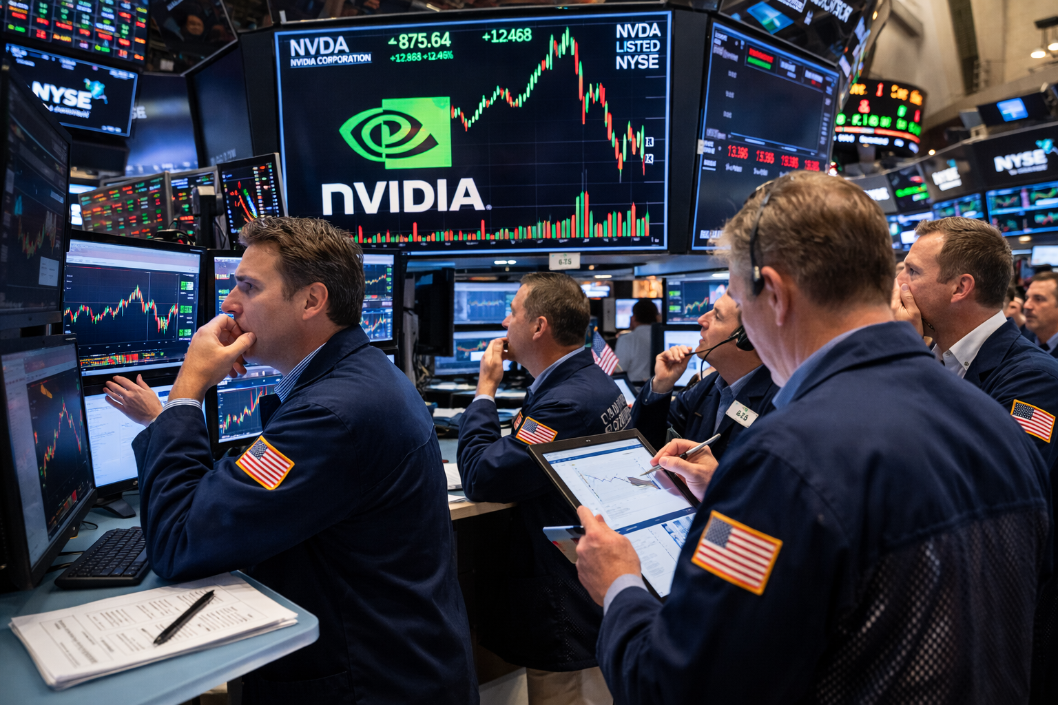 Nvidia stock is trailing the chip rally as investors look beyond GPUs to memory, custom silicon and AI infrastructure plays.