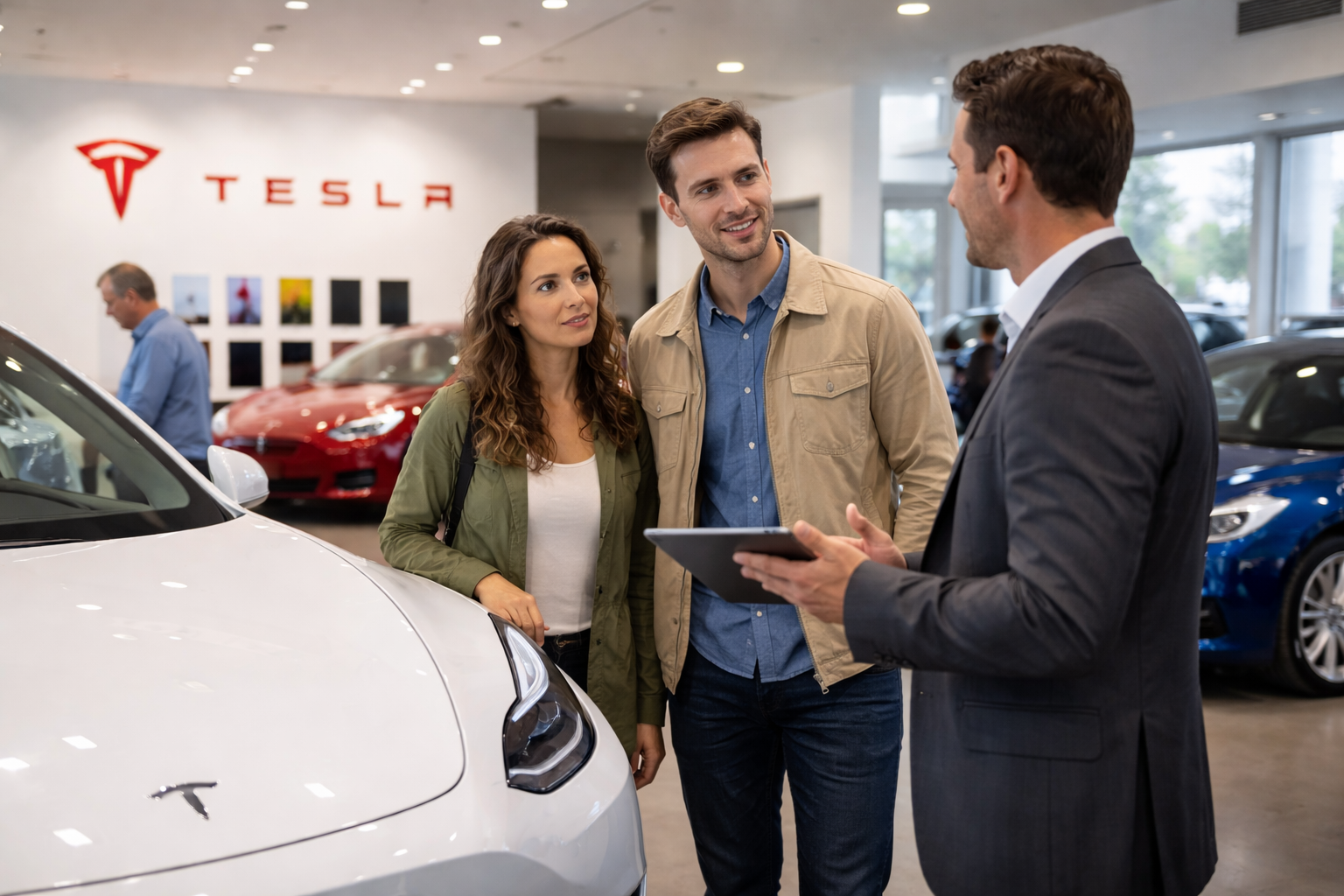 Buying a Tesla car
