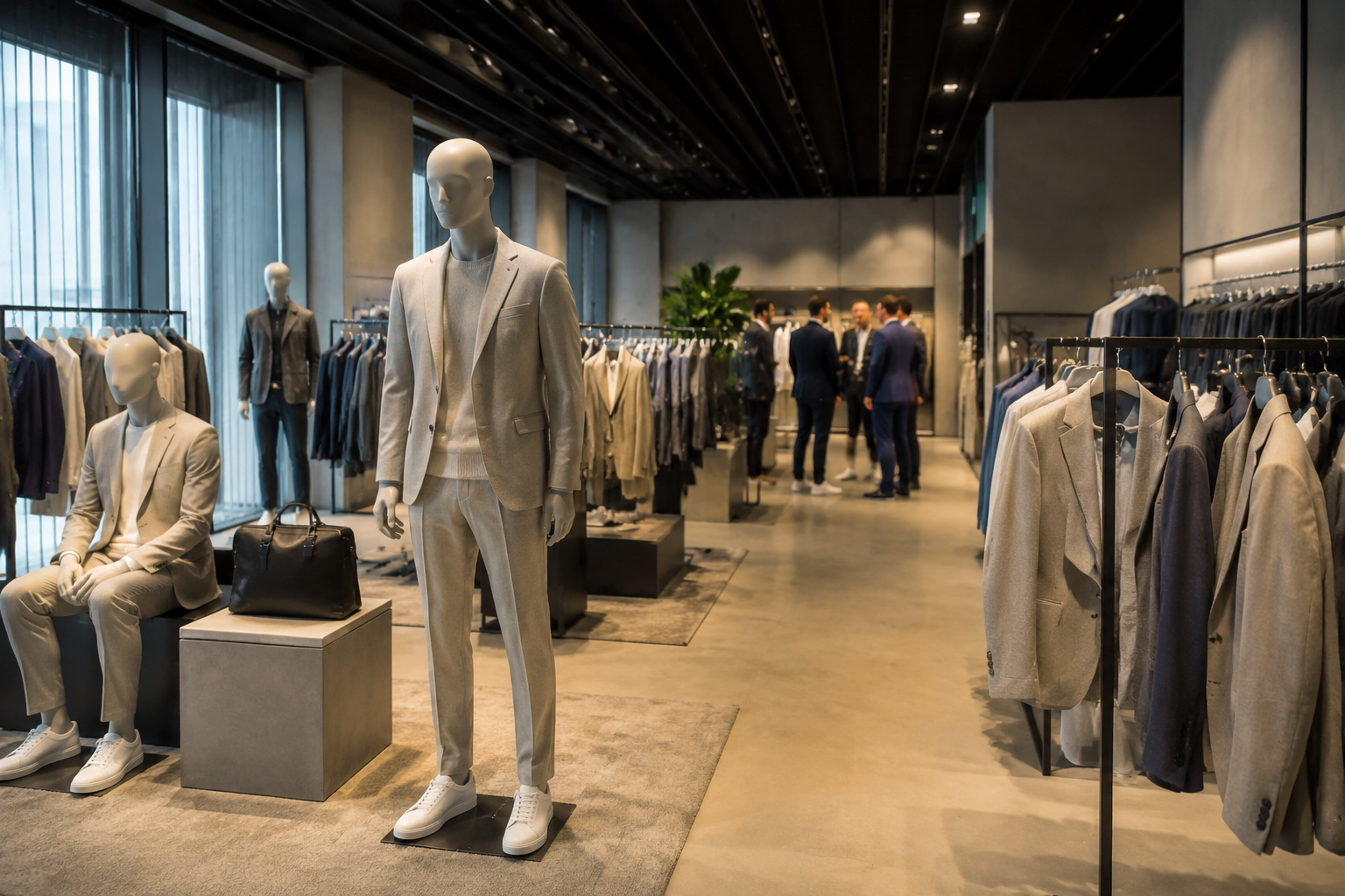 Hugo Boss showroom