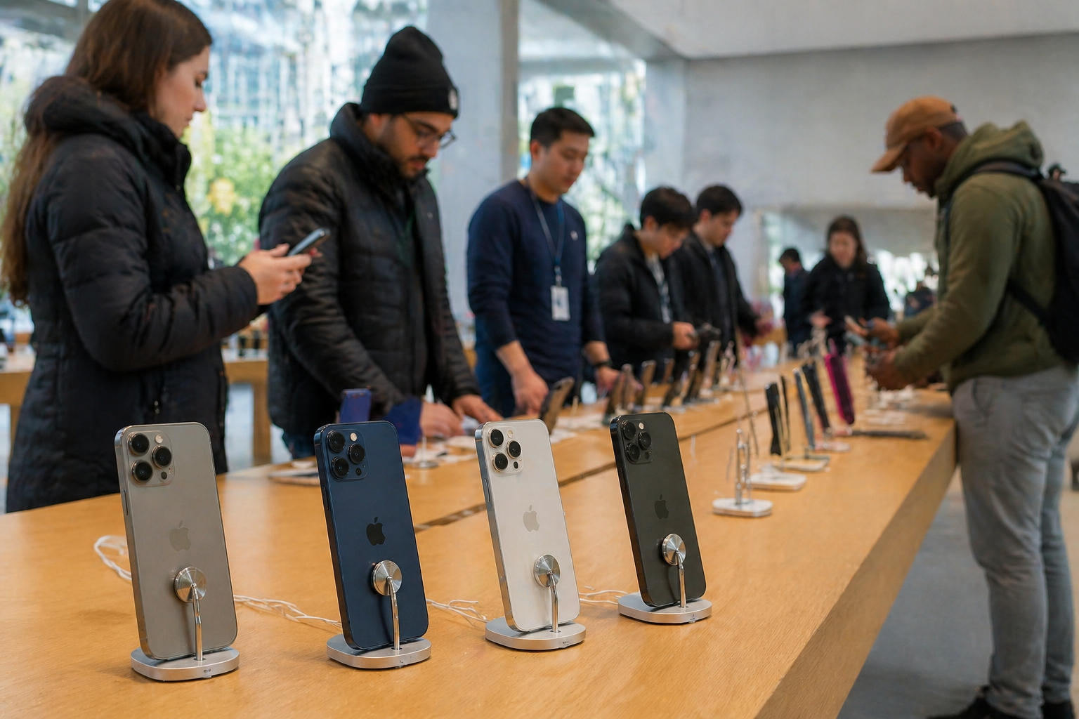 Apple’s expanded iPhone plans lift sentiment, but memory costs and valuation concerns keep Wall Street divided on AAPL.