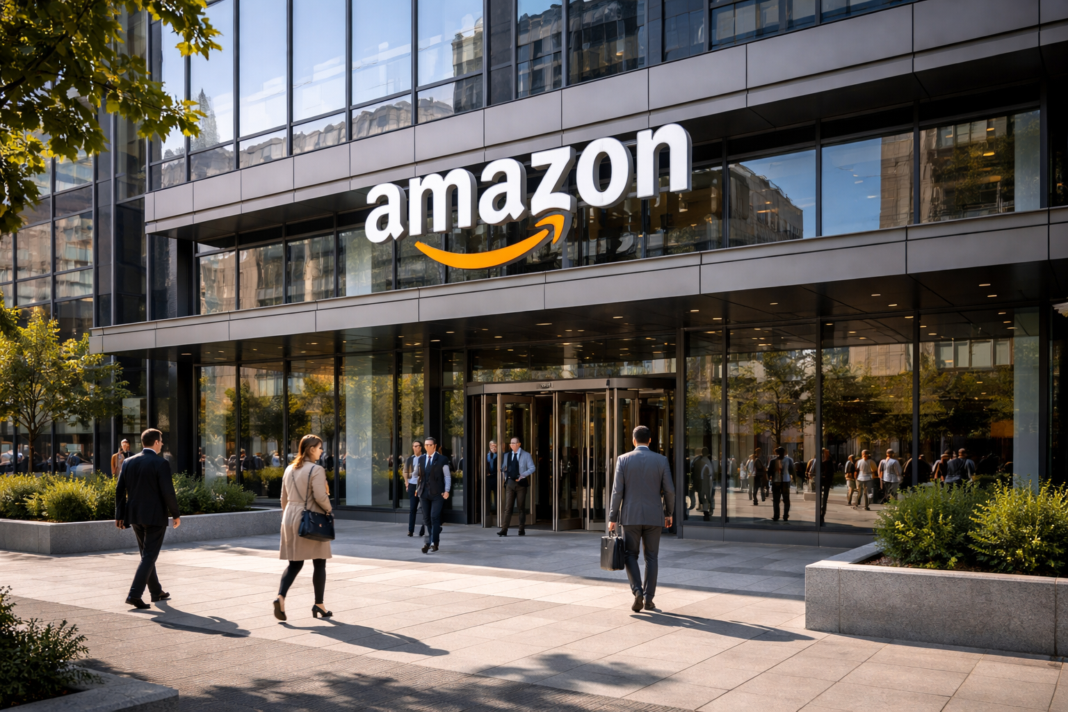 Amazon office building