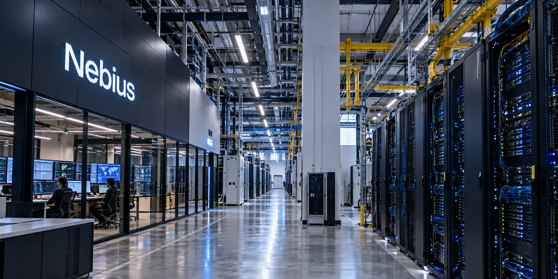 Nebius AI Data Center Infrastructure & Server Racks