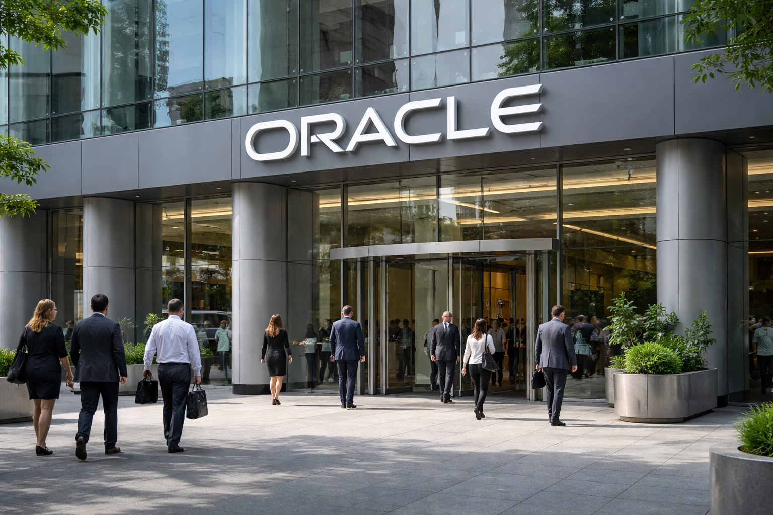 Oracle office building