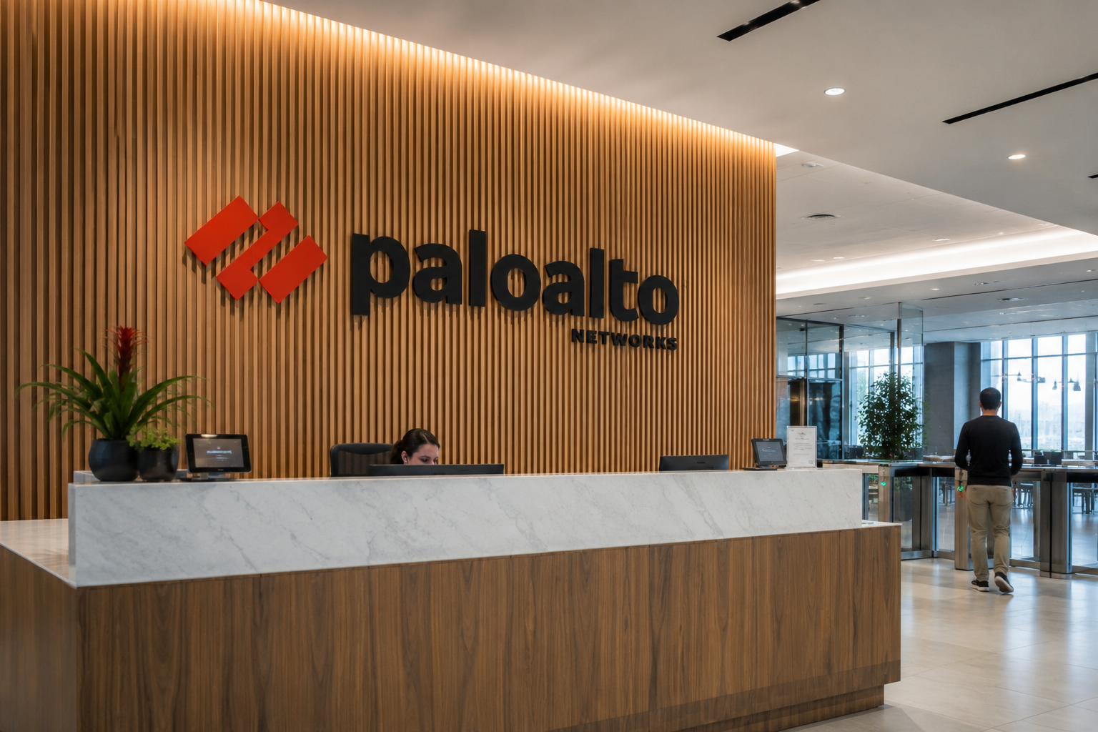 Palo Alto Networks office reception