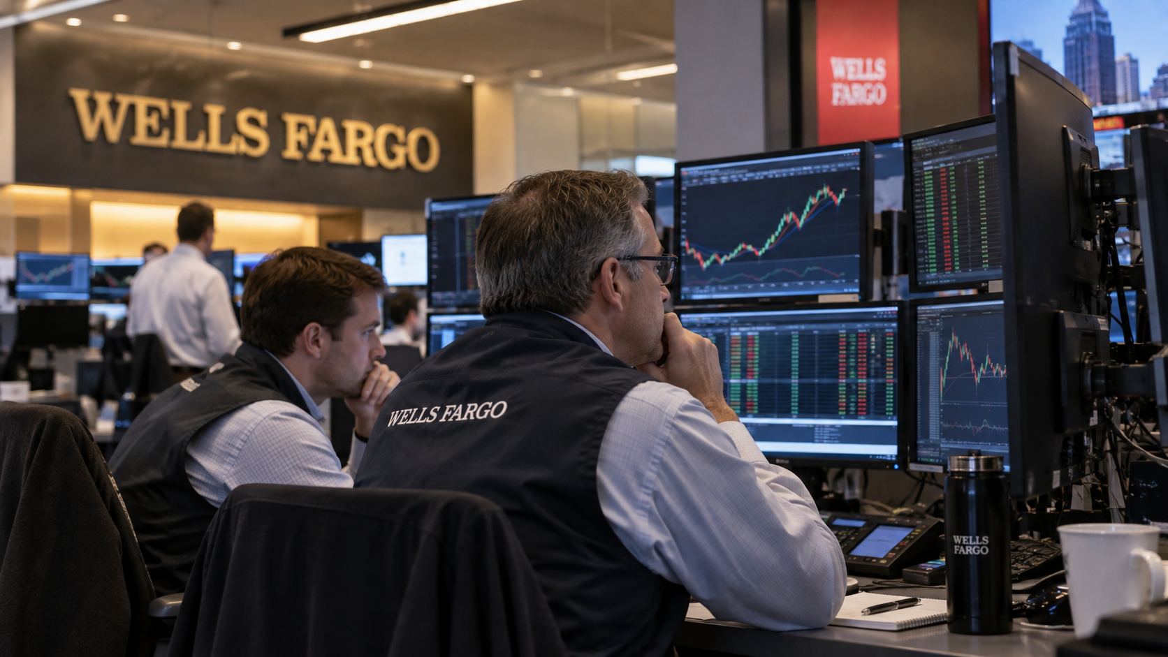 Wells Fargo analysts analysing stock market