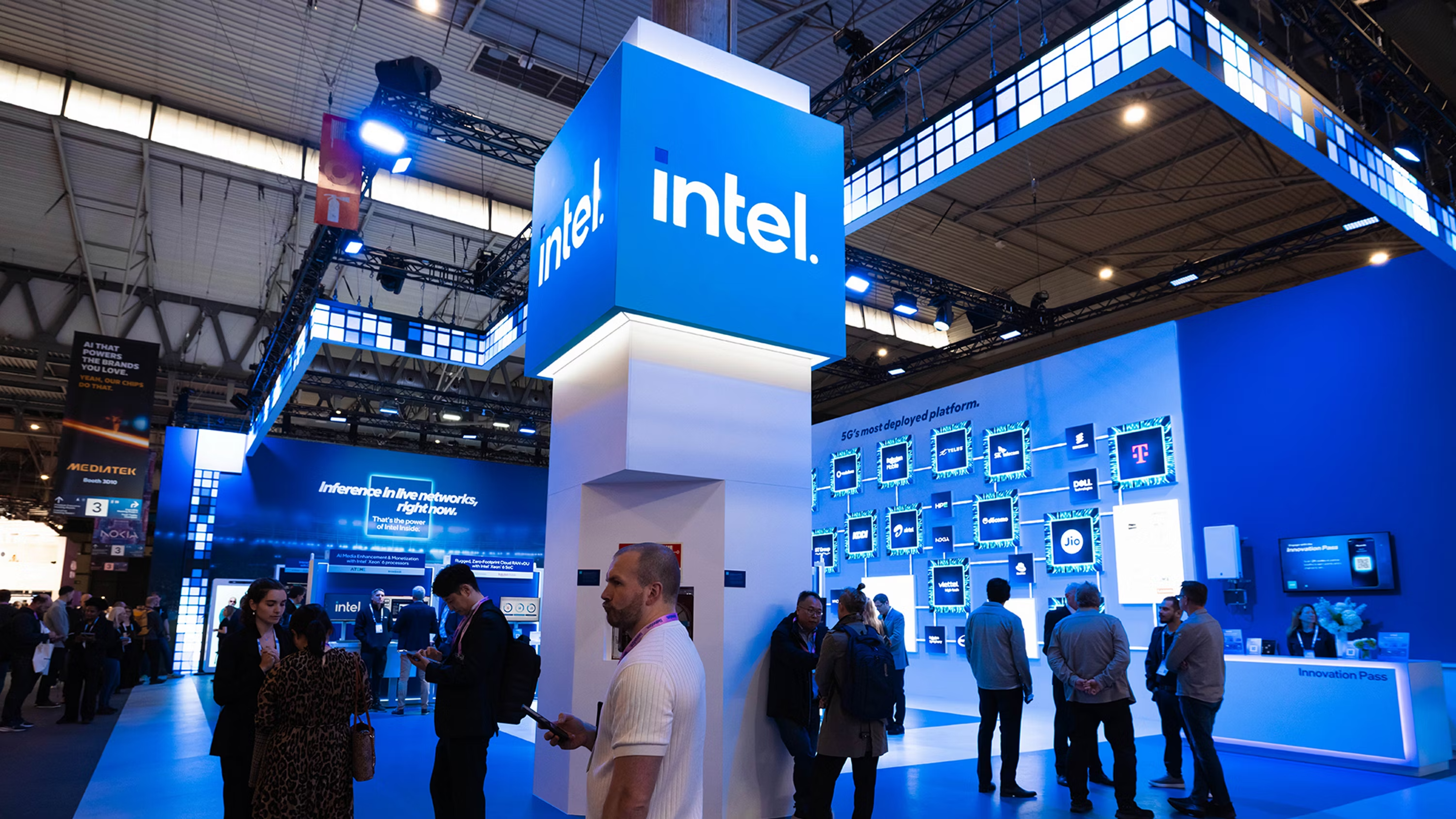 Intel at tech expo