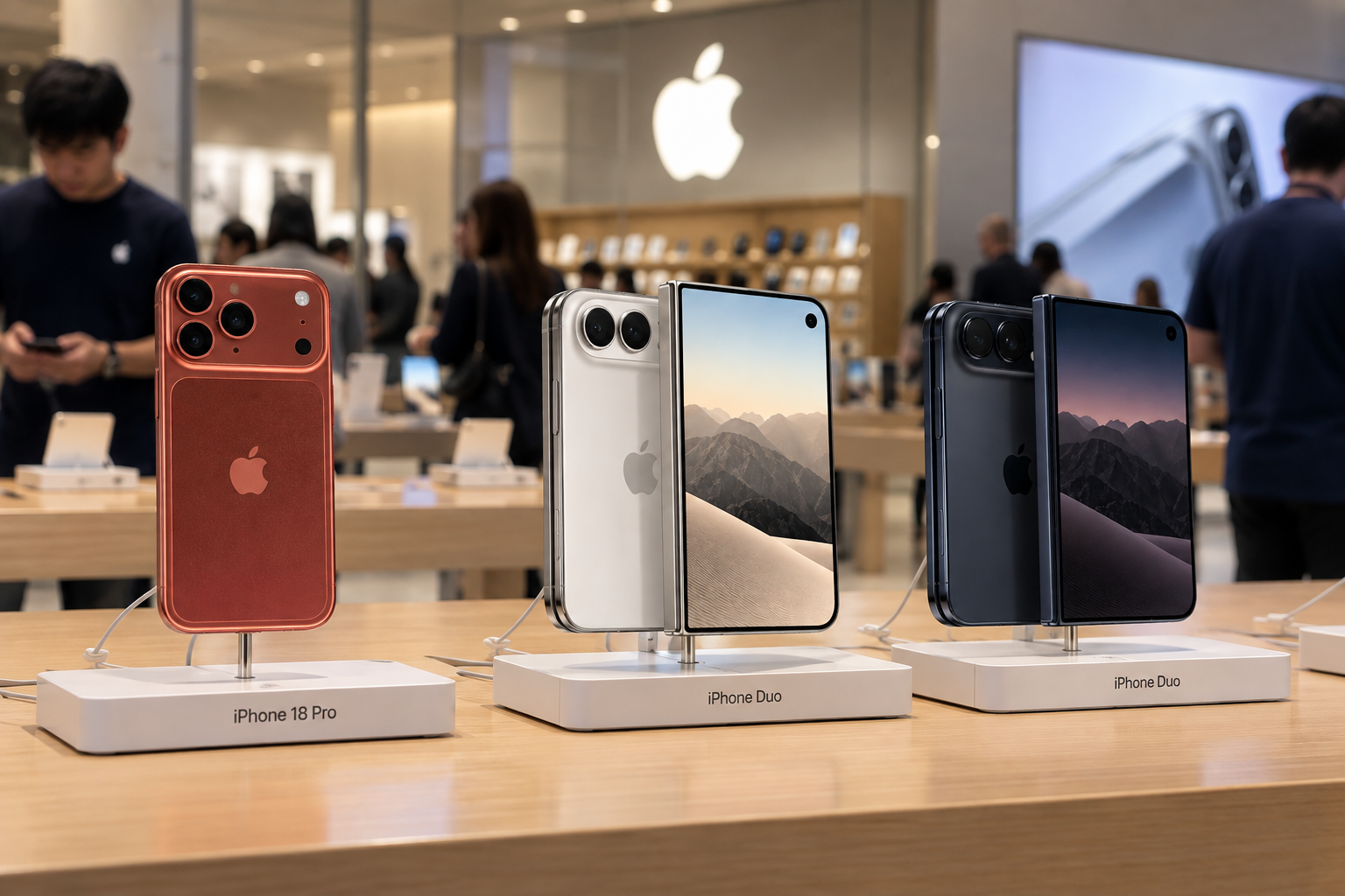 Apple stock flirts with $5 trillion level
