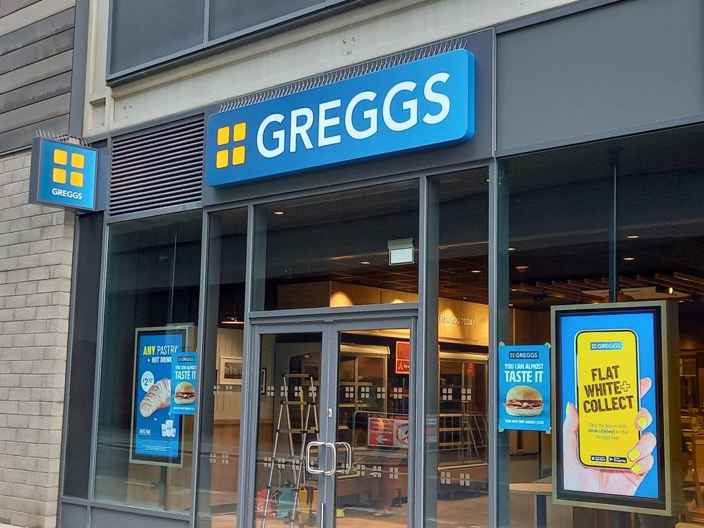 UK Greggs store