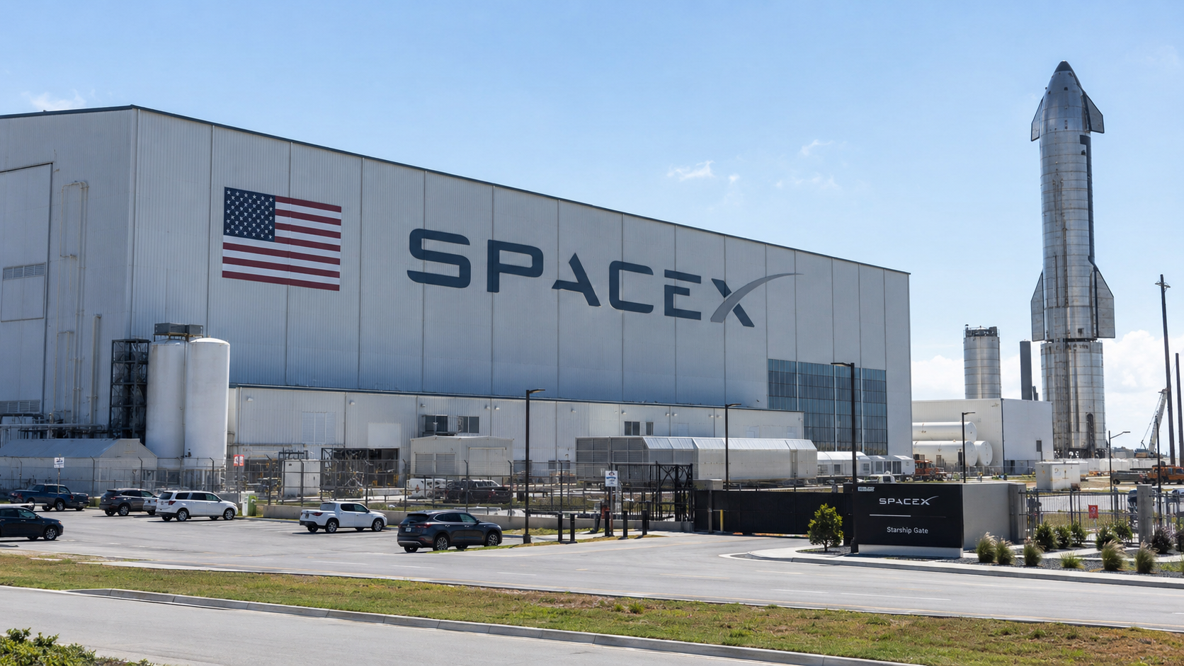 SpaceX building