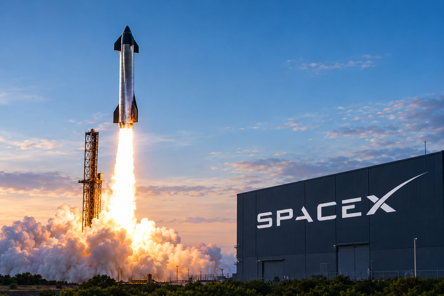SpaceX rocket launch