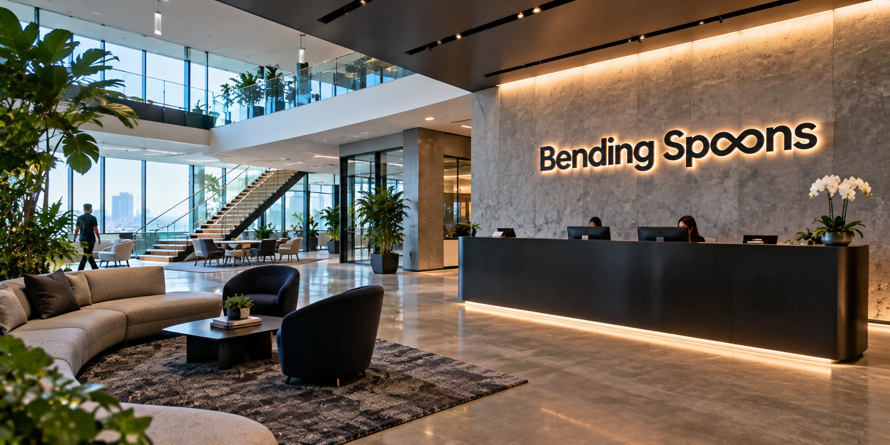 Bending Spoons Office Lobby
