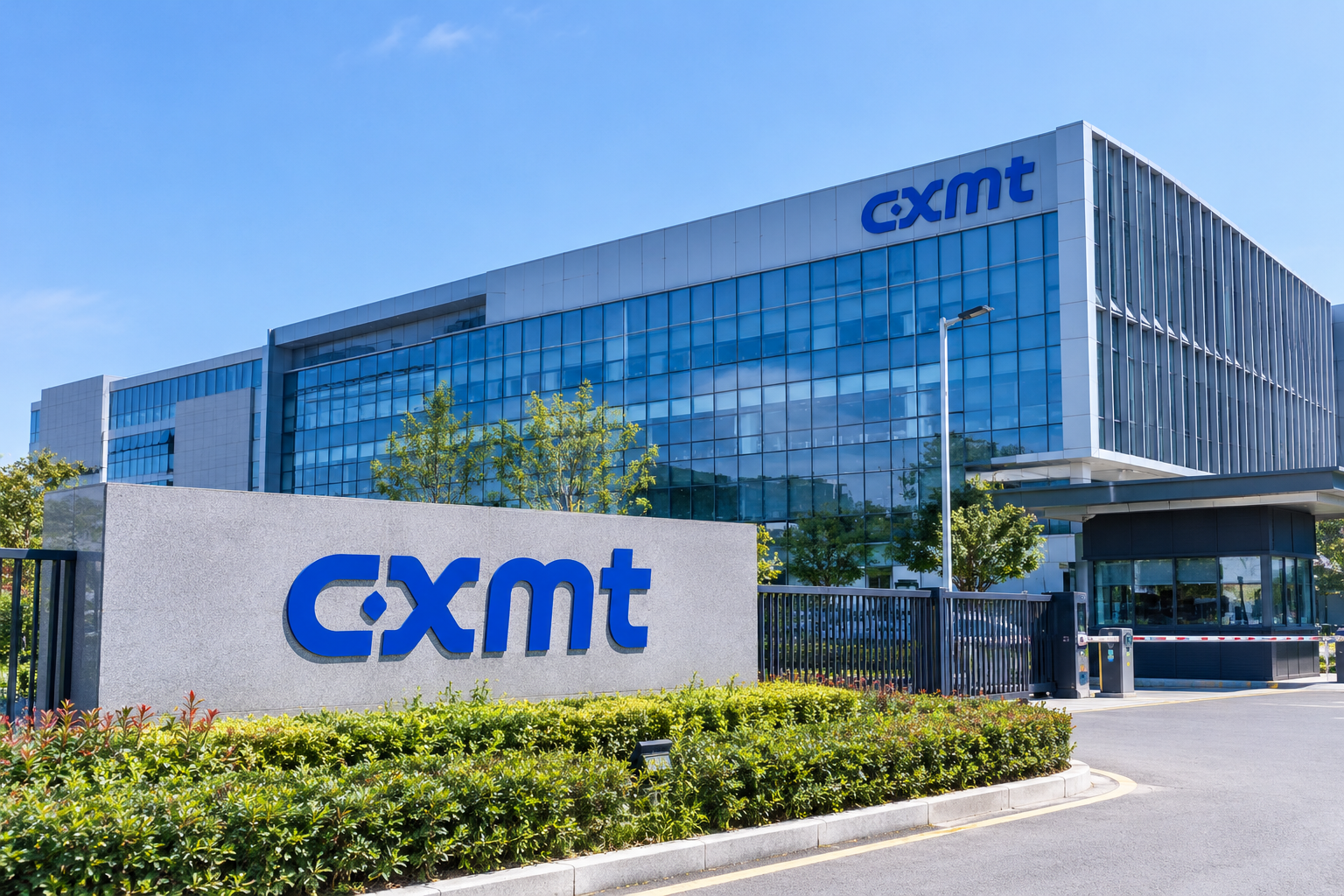 Modern CXMT Corporate Campus Entrance