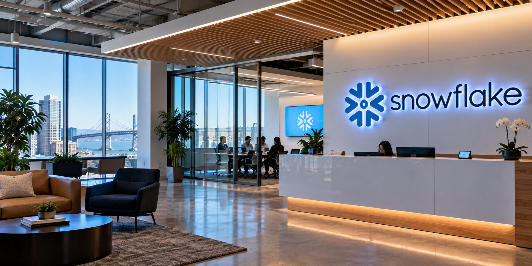 Snowflake office lobby