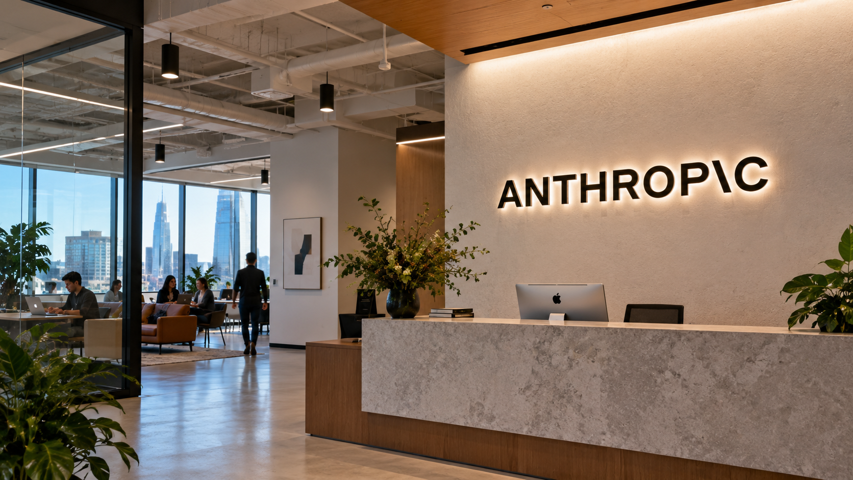 Anthropic's office building