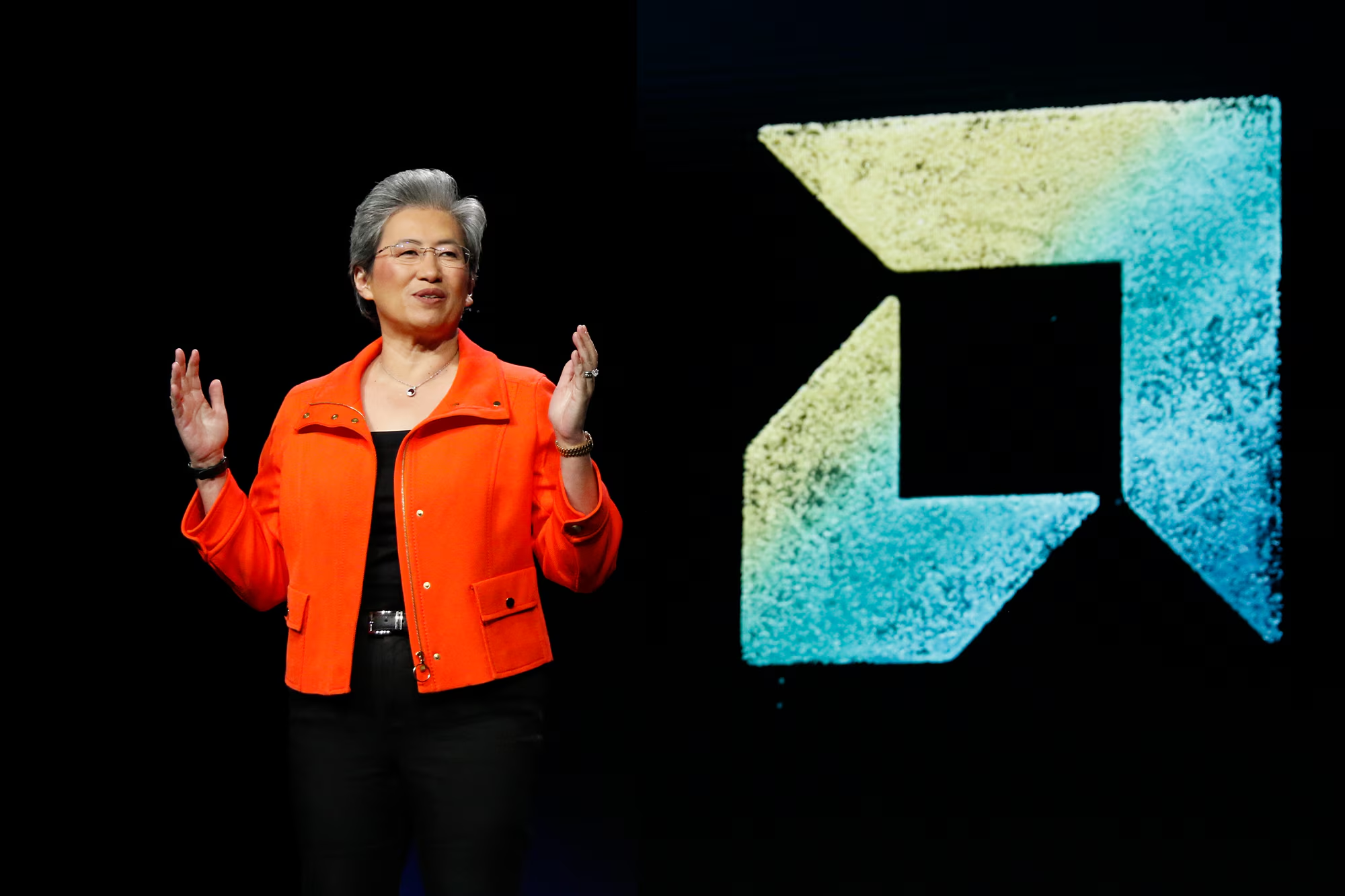 AMD CEO at an event