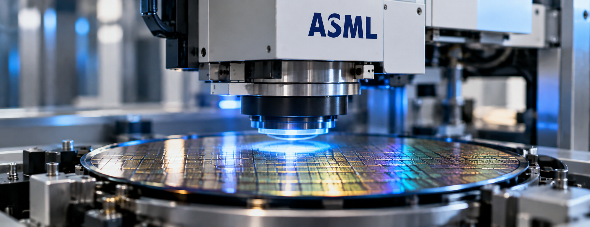 ASML fell more than 3% as European semiconductor stocks slumped.