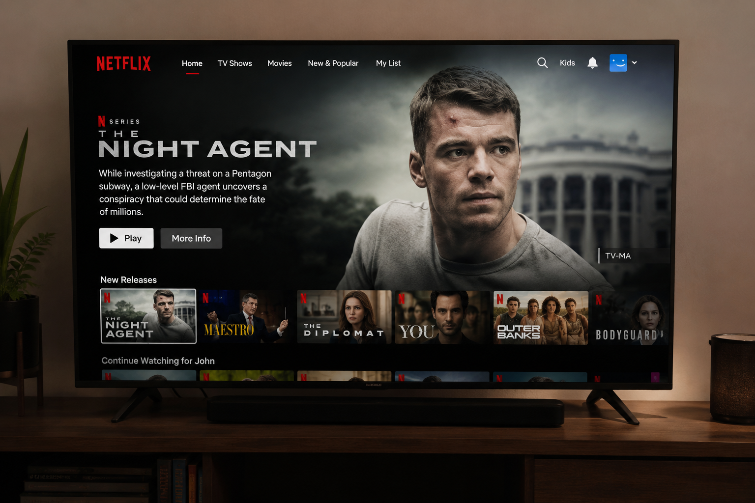 Netflix stock