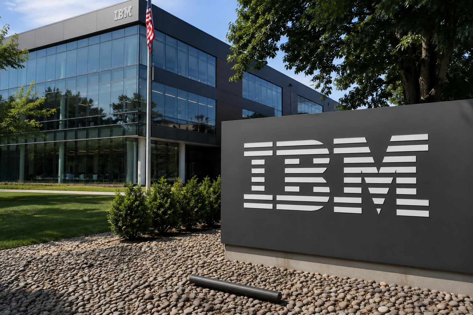 IBM reported adjusted earnings of $2.95 per share and revenue of $17.10 billion.