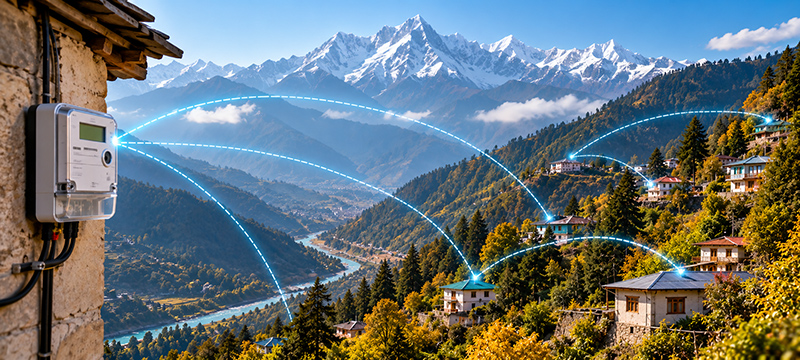 Wirepas Connects 700,000 Smart Meters in the Himalayas with RF Mesh Technology